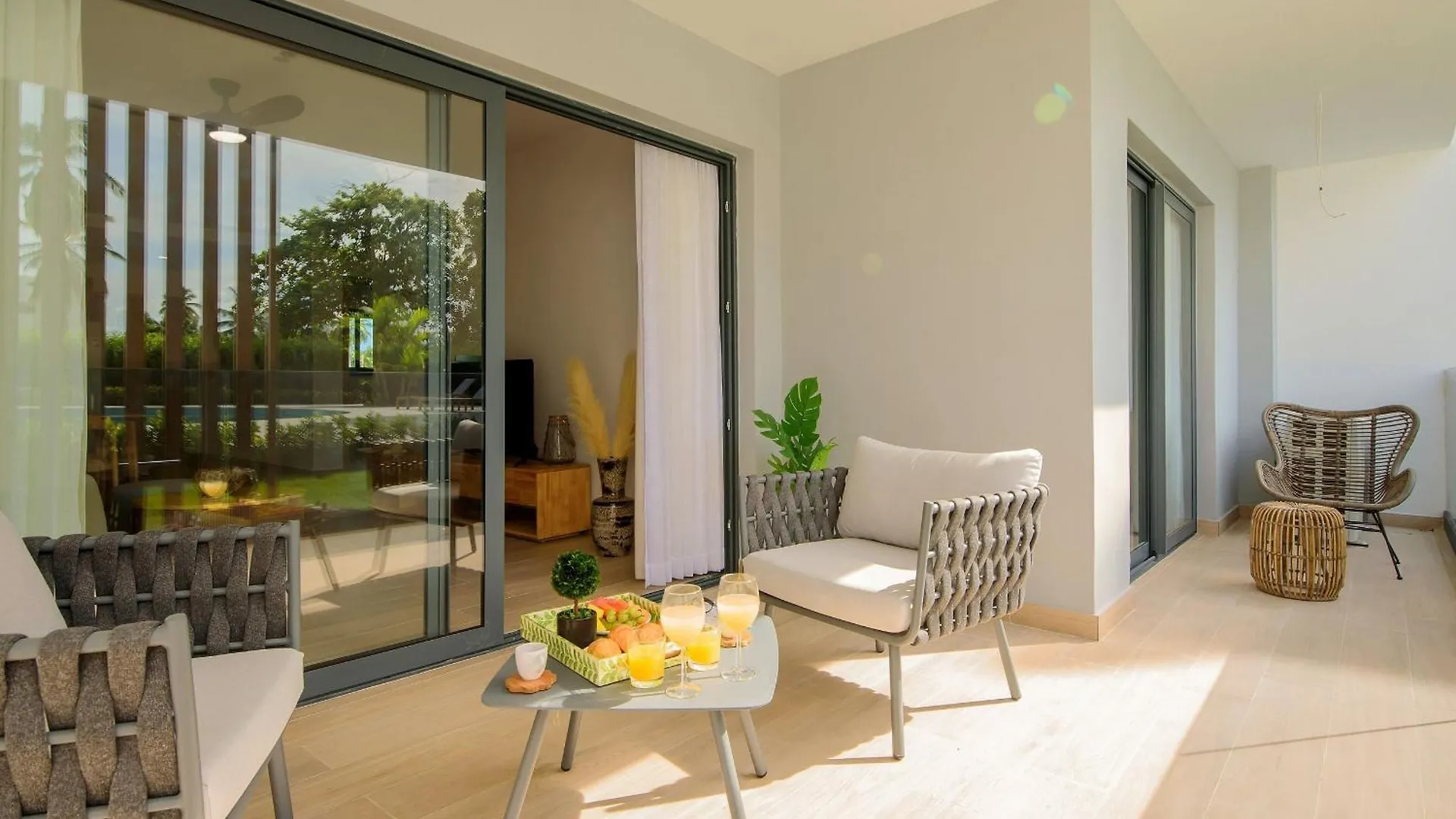 Beautiful Apartment With Direct Access To The Pool Punta Cana Dominikánská republika